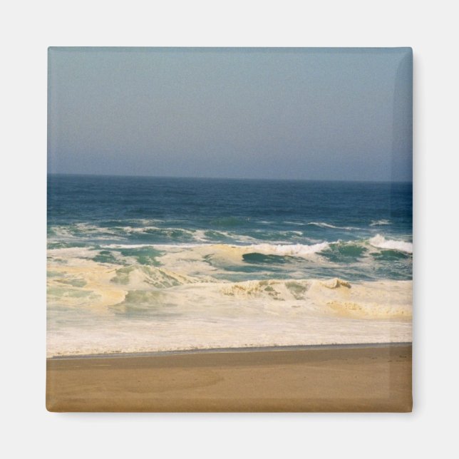 Imã Ondas De Creme Pulsadas Atingiram Praia (Frente)