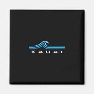 Imã Ondas de Kauai Havaí Vintage Homens Mulheres Menin