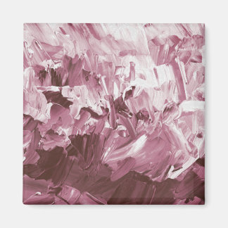 Imã Ondas de pintura de abstrato Plum