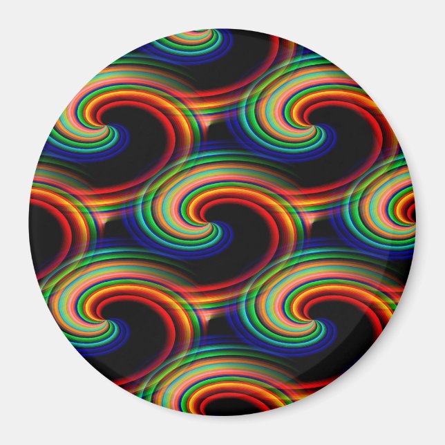 Imã Ondas em cores.... (Frente)