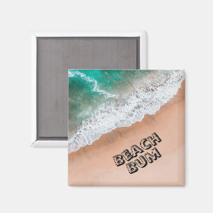 Imã Ondas na Praia de Areia Beach Bum