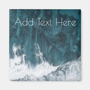 Imã Ondas oceânicas em queda