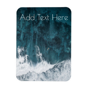 Ímã Ondas oceânicas em queda