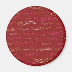 Imã Ondas Tigre (padrão estilizado) 8