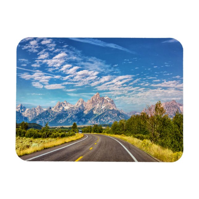 Ímã Onde a estrada conduz (Horizontal)