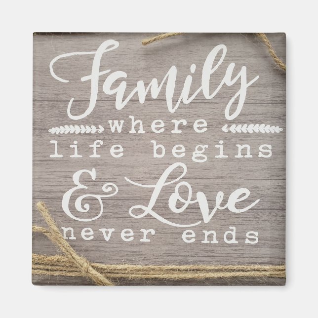 Imã Onde a vida começa (Frente)