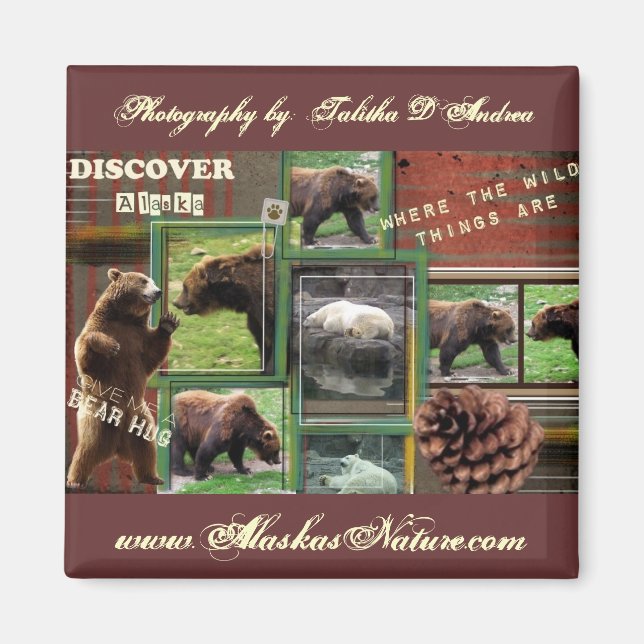 Imã Onde as coisas selvagens são imutáveis (Frente)