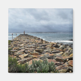 Imã Onde as Rochas Encontram o Mar - Ponto de Bacia