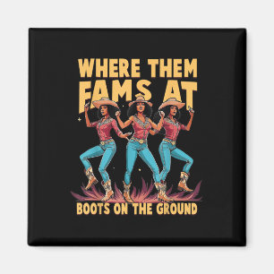 Imã Onde Eles Fogem Em Boots No Chão, Nós