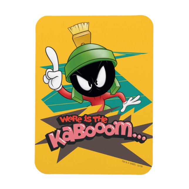 Ímã "Onde está o Kabooom" PONTOS MARVIN THE MARTIAN™ (Vertical)