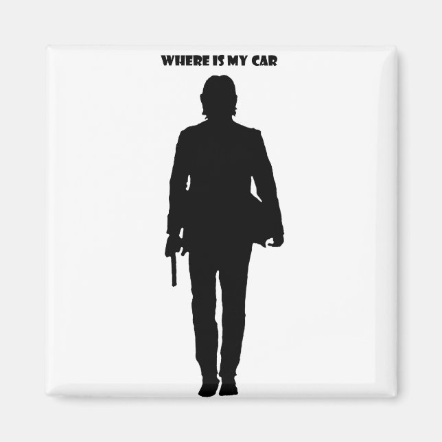 Imã Onde está o meu carro? (Frente)