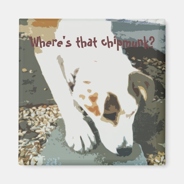 Imã Onde está o pedaço? Íman (Frente)