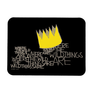 Ímã Onde estão as coisas selvagens Coroa