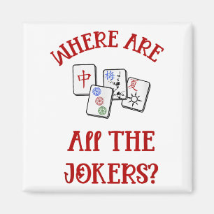Imã Onde Estão Todos Os Jokers Engraçados Mahjong?