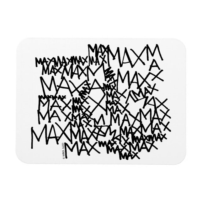 Ímã Onde Vivem os Monstros | Max Repete (Horizontal)