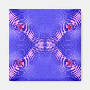 Imã ondulação azul