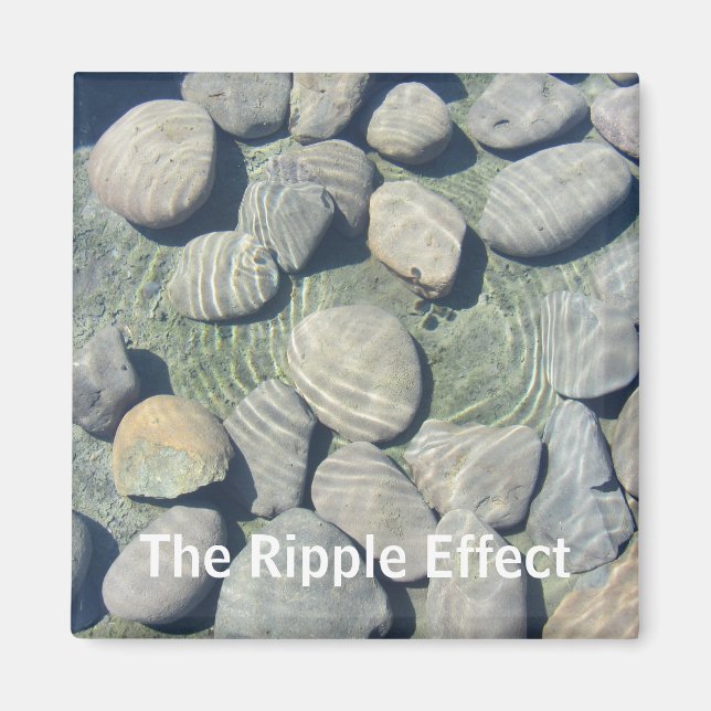 Imã ondulação na água (Frente)