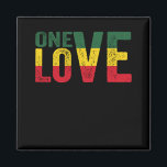 Imã One Love Jamaican Rasta Reggae<br><div class="desc">Excelente vestido a festivais,  concertos musicais,  festas e ou para ocasiões cotidianas.</div>