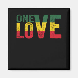 Imã One Love Jamaican Rasta Reggae