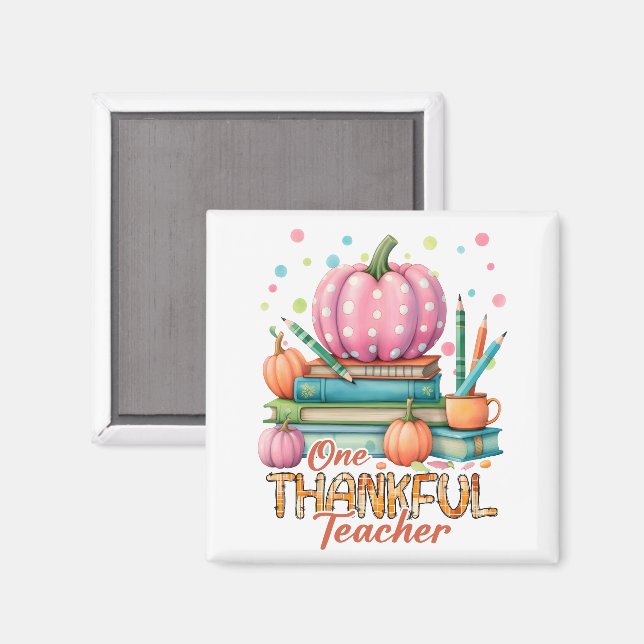 Imã One Thankful Teacher  (Front/Back)