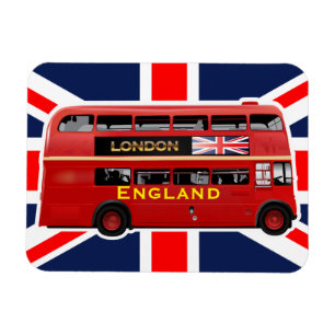 Ímã Ônibus do autocarro de dois andares de Londres do