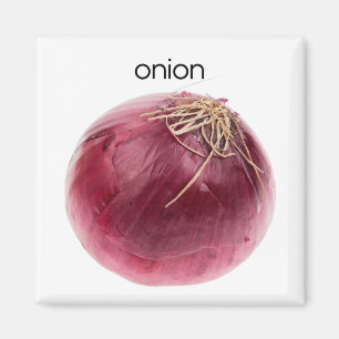Imã Onion Refrigerator Magnet