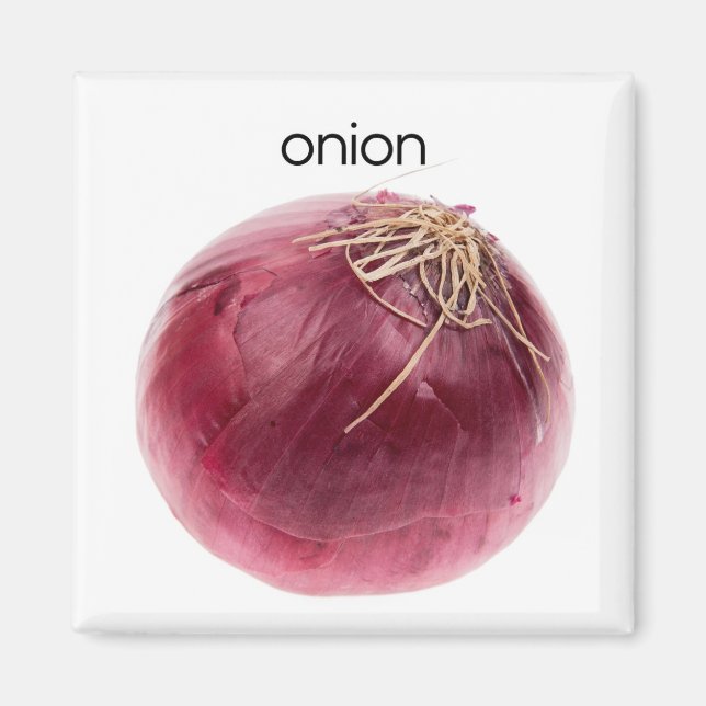 Imã Onion Refrigerator Magnet (Frente)