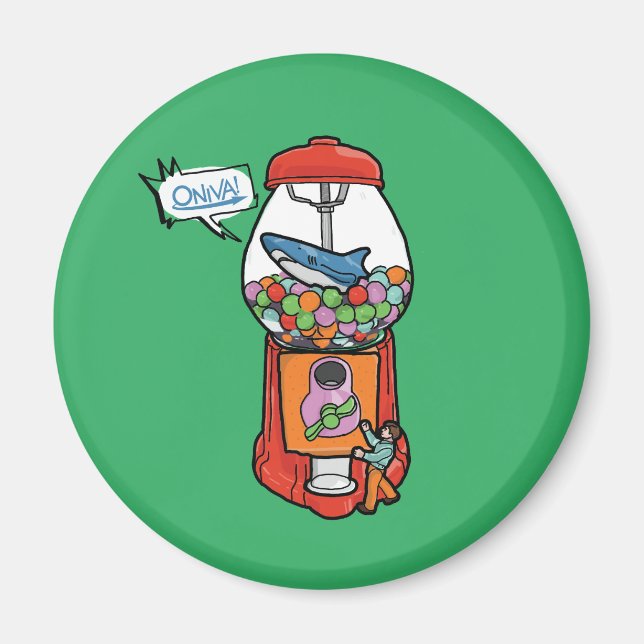 Imã ONIVA! Gomme Balloune (Frente)