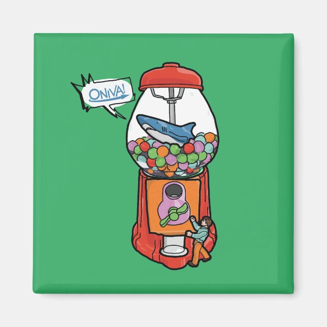 Imã ONIVA! Gomme Balloune (Frente)