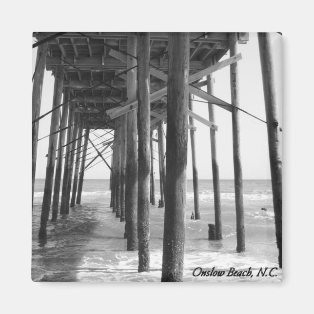 Imã Onlow Beach Magnet (Frente)