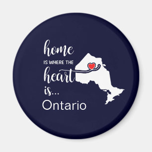 Imã Ontario Home é onde está o coração