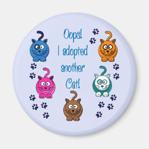 Imã Oops! Eu Adotei Outro Gato!