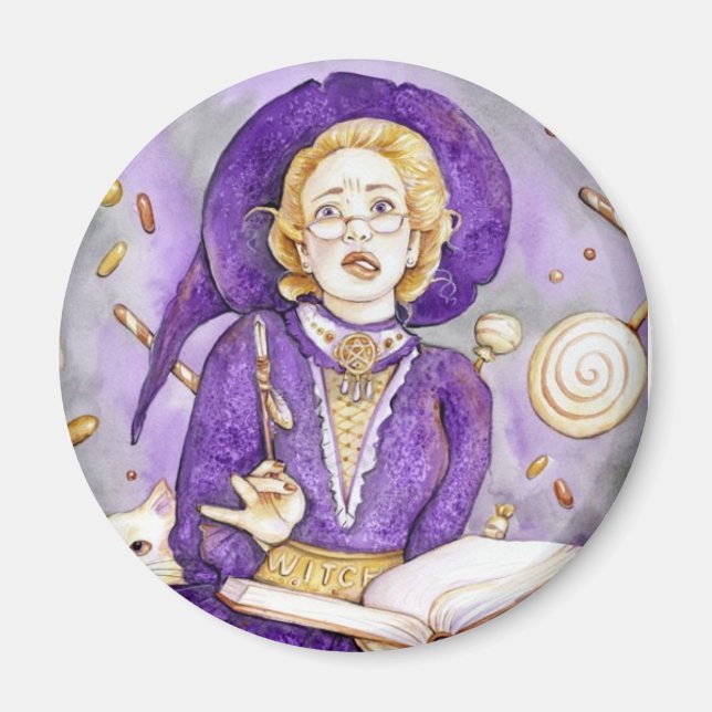 Imã Oops, truque ou trato? (Frente)