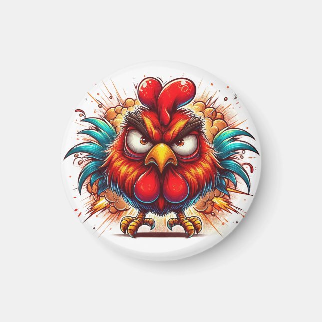 Imã Oots the Radiant Rooster Magnet (Frente)