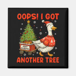 Imã Opa, Peguei Outra Árvore Merry Goosemas Silly Goos