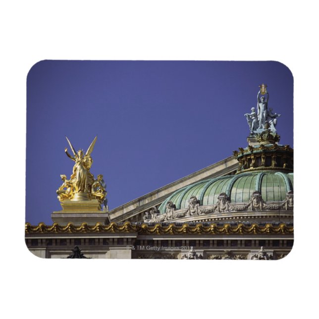 Ímã Opera de Paris Garnier em Paris, França (Horizontal)