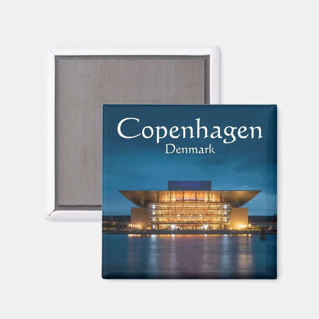 Imã Opera House de Copenhaga (Front/Back)