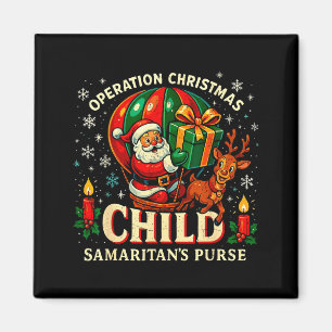 Imã Operação Criança de Natal Bolsa da Samaritan’s Pur