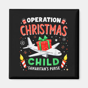 Imã Operação Criança de Natal Bolsa Samaritanos
