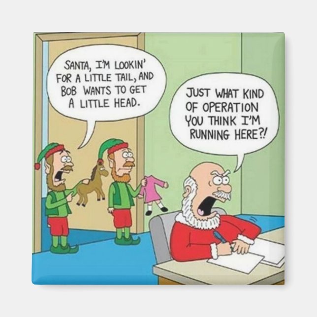 Imã Operação do Workshop de papais noeis (Frente)