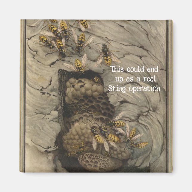 Imã "Operação Sting"Magnet (Frente)