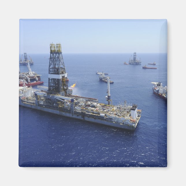 Imã Operações de fiação conduzidas pela perfuração (Frente)