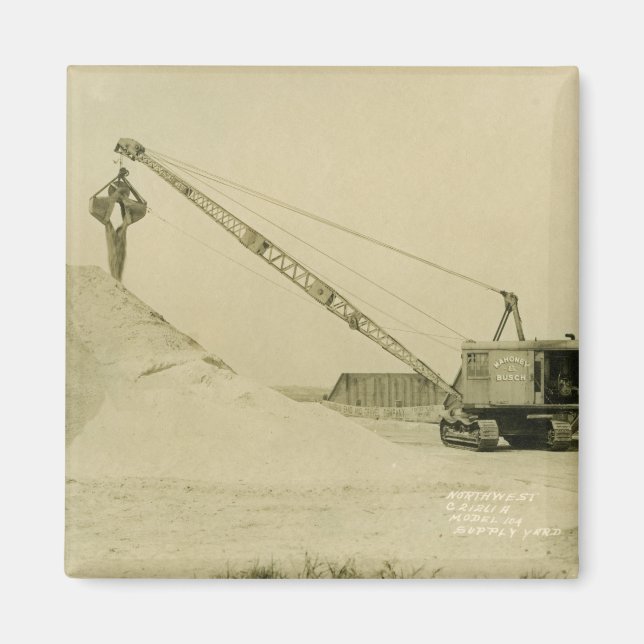 Imã OPERADOR DE CABO 7 DO OPERADOR DO Northwest CRANE (Frente)