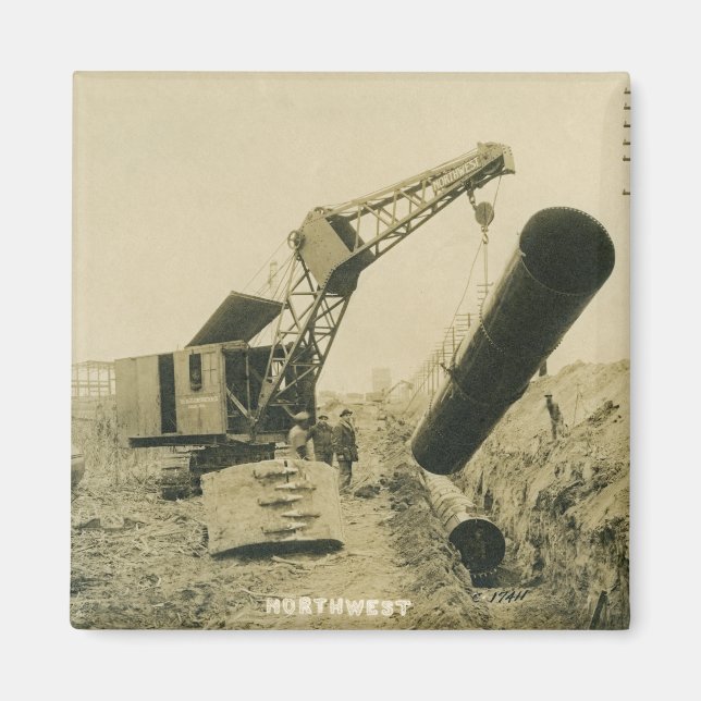 Imã OPERADOR DE CABO DO OPERADOR DO Northwest CRANE 18 (Frente)