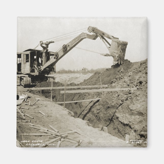 Imã OPERADOR DE CABO DO OPERADOR DO Northwest CRANE 32 (Frente)