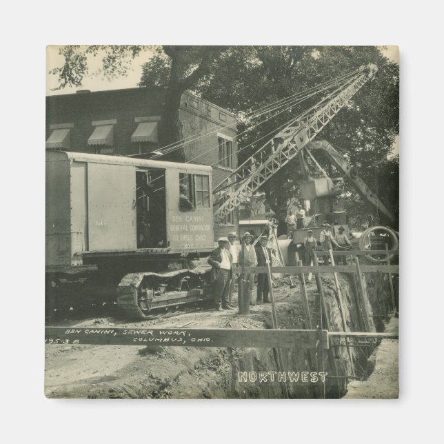 Imã OPERADOR DE CABO DO OPERADOR DO Northwest CRANE 38 (Frente)