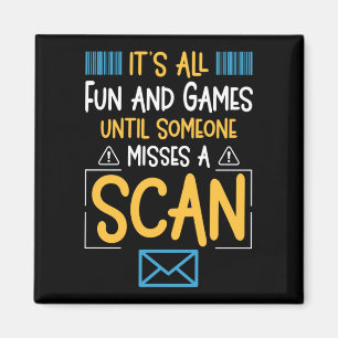 Imã Operário Funny Postal