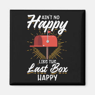 Imã Operário Postal Funny Mail Carrier