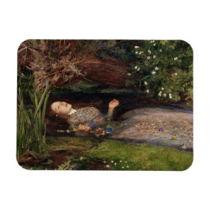 Ímã Ophelia de John Everett Millais