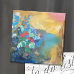 Imã Ophelia Entre as Flores | Odilon Redon<br><div class="desc">Cartão postal de arte de Ophelia Entre as Flores (1905-1908) do artista francês Odilon Redon. O trabalho original é pastel de óleo em papel. Clique em Personalizar para adicionar seu próprio texto ou personalizar o design.</div>